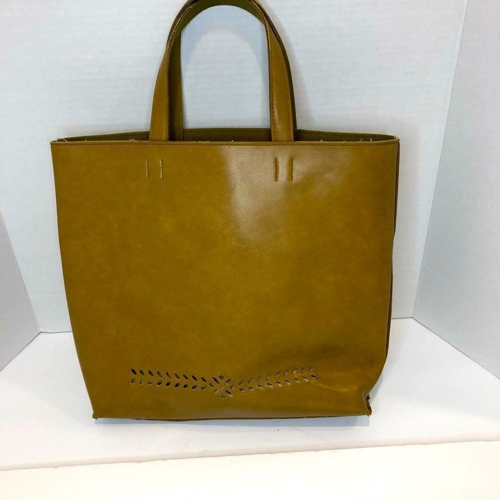 Mondani tan tote bag